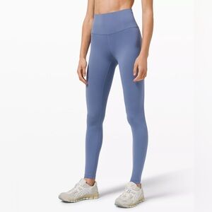 Lululemon Blue Wunder Under Leggings